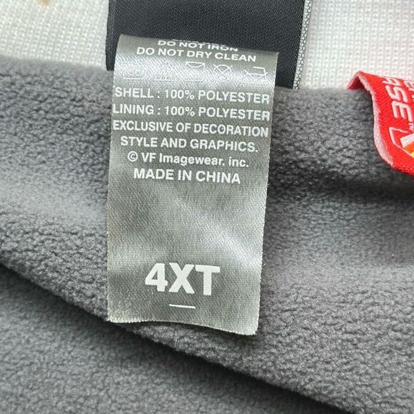 Detroit Tigers Majestic Baseball Full Zip Jacket Coat size 4XL Blue Thermabase - Picture 11 of 11